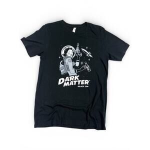 Dark Matter Black IPA Blackstone Brewing T Shirt Size Men's Medium Crew Tee